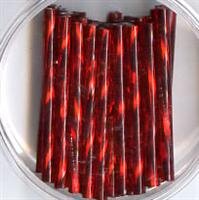 30 mm Stifte Rot mit Silbereinzug