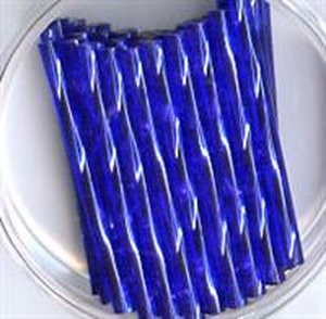 30 mm Stifte  Blau mit Silbereinzug