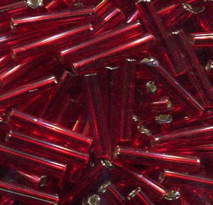 12 mm Stifte Rot mit Silbereinzug 97070