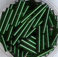 15 mm Stifte Grün mit Silbereinzug