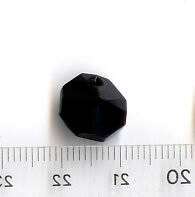 Swarovski Jet (Schwarz) Achteck