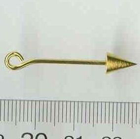 Wechselschmuck Anhänger goldfarben