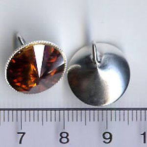 Anhaenger Crystal Copper