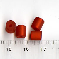 6 x 6mm Polaris Rostrot Matt
