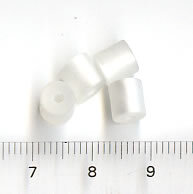 6 x 6mm Polaris Weiß Matt