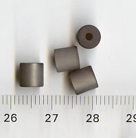 6 x6mm Polaris Dunkelgrau Matt