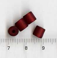 6 x 6mm Polaris Bordeaux Matt