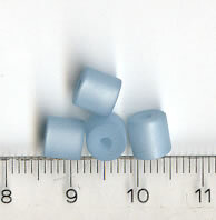 6 x 6mm Polaris Hellblau Matt