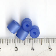 6 x 6mm Polaris Blau Matt