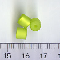 6 x 6mm Polaris Hellgrün Matt