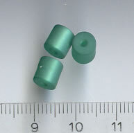6 x 6mm Polaris Grün Matt