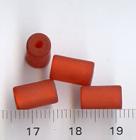 10 x 6mm Polaris Rostrot Matt
