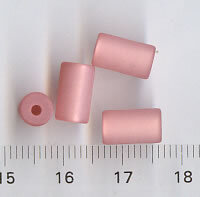 10 x 6mm Polaris Rosa Matt