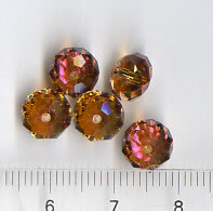 Swarovski Briolette Crystal Copper