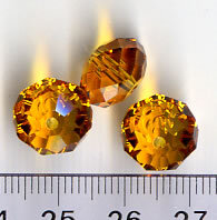 Swarovski Briolette  Topaz