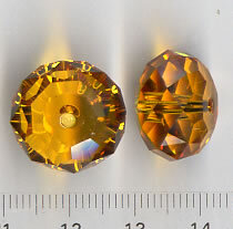 Swarovski Briolette Topaz
