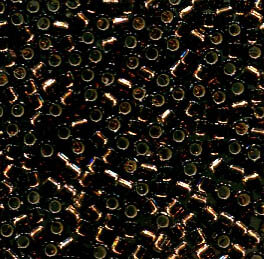 11/0 Delica Silverlined Brown 150