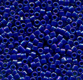 11/0 Delica Opak Royal Blue AB 165