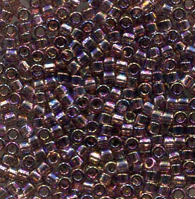 11/0 Delica Transparent Lilac AB 173