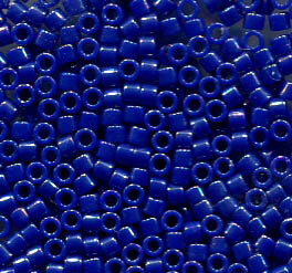 11/0 Delica Opak Royal Blue Lüsternd 216