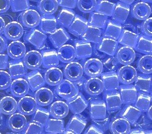 11/0 Delica Crystal lined Sapphire Luster 240