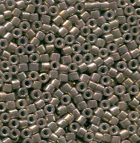 11/0 Delica Galvanized Grey Lüster 251
