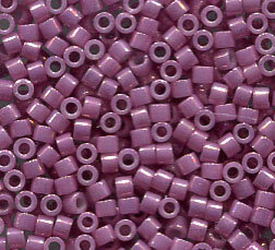 11/0 Delica Pink Lüster Opak Mauve 253