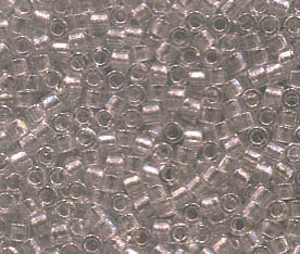 11/0 Delica Galvanized Crystal 271