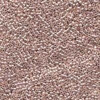 11/0 Delica Galvanized Light Rose Dyed 418