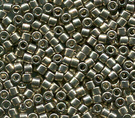 11/0 Delica Galvanized Pewter  436