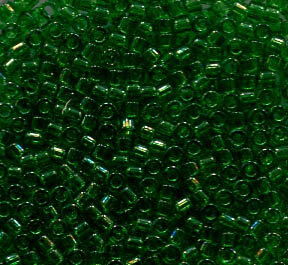 11/0 Delica Transparent Lime  705