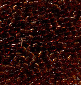 11/0 Delica Transparent Amber  709