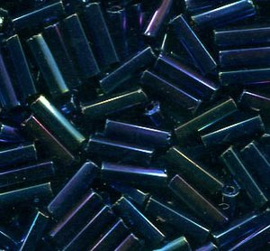 7mm Stiftperlen Blau-Grn Violet Rainbow Metallic 59135
