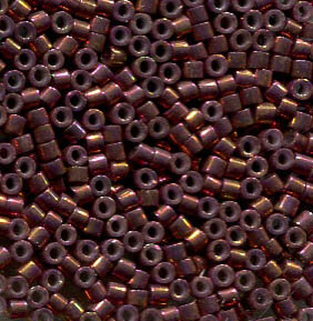 11/0 Delica Metallic Teaberry Luster 1013