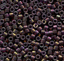 11/0 Delica Metallic Thistle Luster 1014