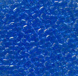 11/0 Delica Transparent Azure 1110