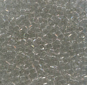 11/0 Delica Transparent Gray Mist 1111