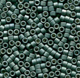 11/0 Delica Galvanized Matt Dark Aqua 1172