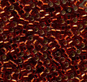 11/0 Delica Silver Lined Dark Cranberry 1202