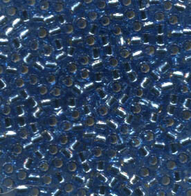 11/0 Delica Silverlined Azure 1210