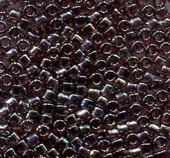 11/0 Delica Transparent Mauve Luster 1224