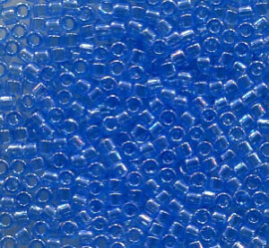 11/0 Delica Transparent Azure Luster 1230