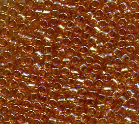 11/0 Delica Transparent Marigold AB 1241