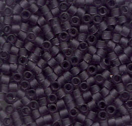 11/0 Delica Matt Transparent Light Amethyst 1265
