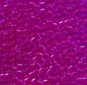 11/0 Delica Dyed Transparent Fuchsia 1310