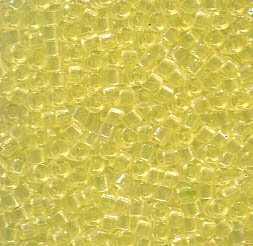 11/0 Delica Transparent Pale Yellow 1401