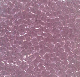 11/0 Delica Transparent Pale Rose 1402*
