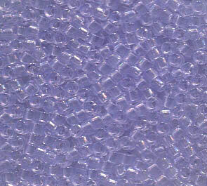 11/0 Delica Transparent Pale Amethyst 1407