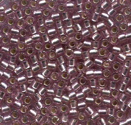 11/0 Delica Silverlined Pale Rose 1434
