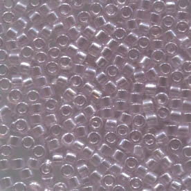 11/0 Delica Transparent Pale Rose Luster 1472